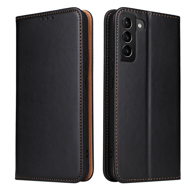 For Samsung Galaxy S24 Case Leather Flip Wallet Folio Cover Black ...