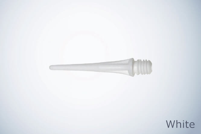 Cosmo Fit Point Plus - 50 count - White - theDartZone.com