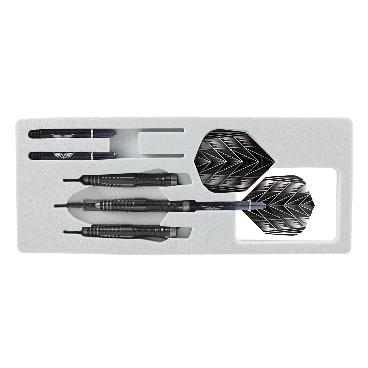 Shot Tribal Weapon - Series 4 Black Ti - Steel Tip Darts - 24g