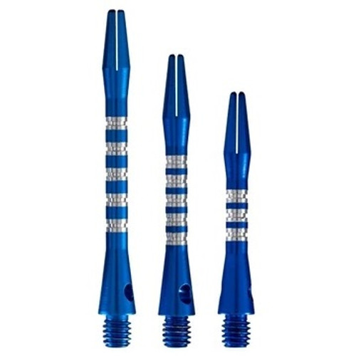 Shot Aluminum Anodized Pyramid Shaft - Blue - Medium