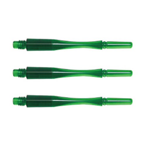 Fit Shaft GEAR Hybrid - Spinning - Clear Green - #6 (35mm)