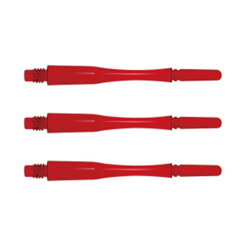 Fit Shaft GEAR Hybrid - Spinning - Clear Red - #6 (35mm)