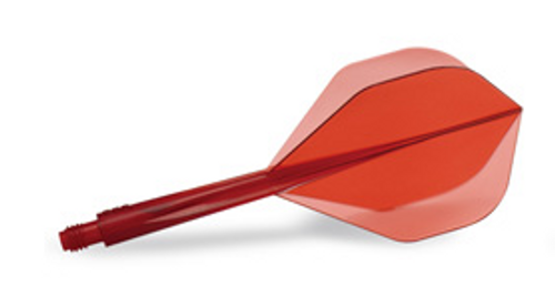 Condor Axe Flight System - Standard - Clear Red - Short