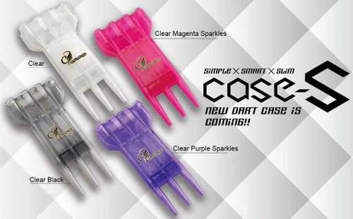 Cosmo Fit Case-S - Clear Purple Sparkles
