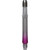 L-Shaft Two-Tone Locked - 330 - Clear Black with Pink
