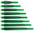 Fit Shaft GEAR Normal - Spinning - Clear Green - #1 (13mm)