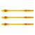 Fit Shaft GEAR Slim - Spinning - Clear Yellow - #8 (42.5mm)