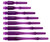 Fit Shaft GEAR Hybrid - Spinning - Clear Purple - #4 (28.5mm)