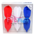 Fit Flight - SP Shape - Red, White, Blue - 6 pack