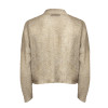 Open Cropped Cardigan 