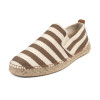 Striped Slip On Espadrille