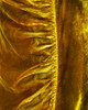 Draped Velvet Skirt