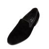 Black Velvet Slip On