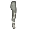 Print Sheer Leggings-B