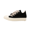 Black Jumbo Lace Low Sneaker