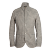 lightweight Grey Linen Blazer