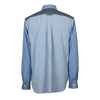 Grey Yoke Striped Shirt