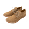 Camel Suede Derby Shoe
