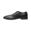 Black Paddle Toe Derby Shoe 