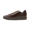 Brown Patent Leather Low-top Sneaker 