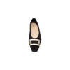 Suede Buckle Flat