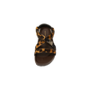 Leopard Print Calf Hair Sandal 