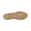 Black Canvas Espadrilles with stripes