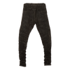 Dark Green Crinkled Hemp Pant 