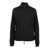 Black Jersey Zip Jacket 