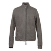 Grey Jersey Zip Jacket 