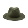 Olive Scarred Hat