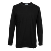 Black Crew Neck L/S Tee