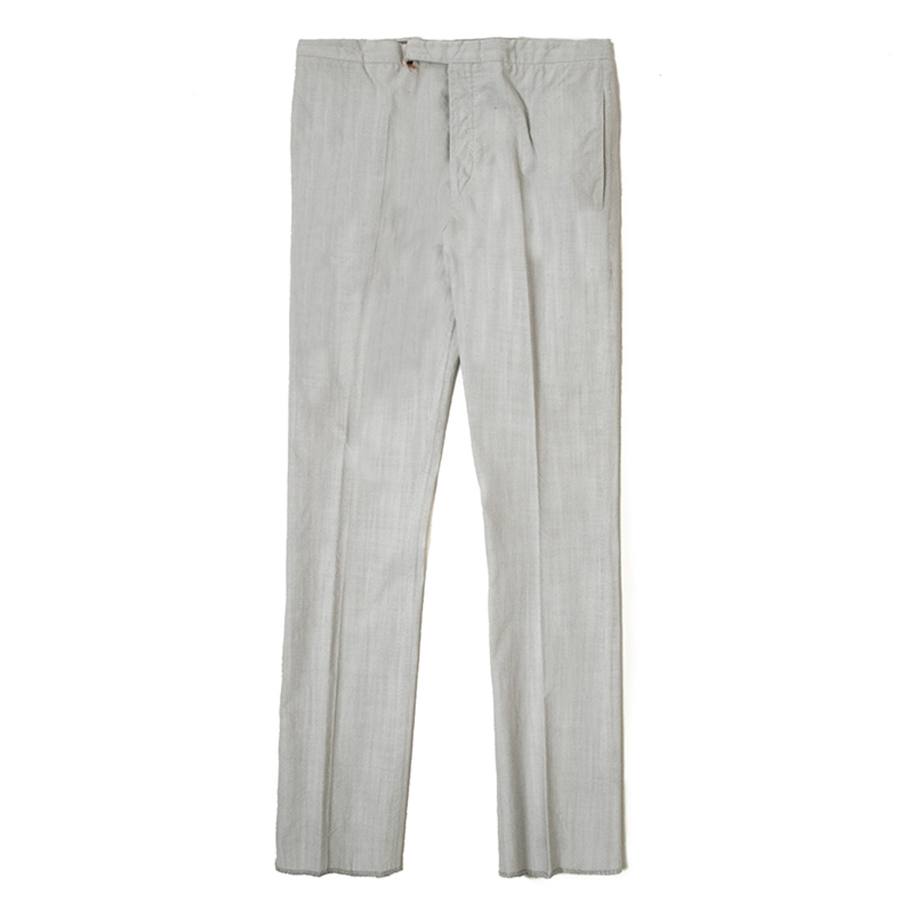 Carol Christian Poell White 'Rusted' Breadstick Trouser for Men