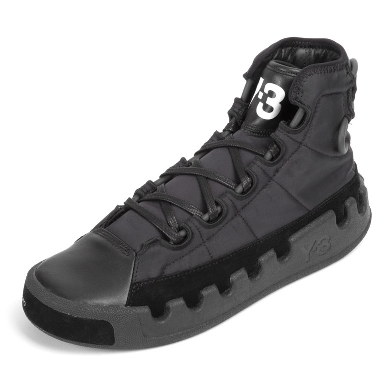 Y-3 Black Kasabaru Nylon High Top 