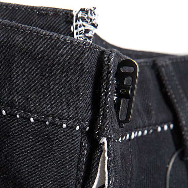 Carol Christian Poell Scar Stitch Black Denim Pant for Men | Alan