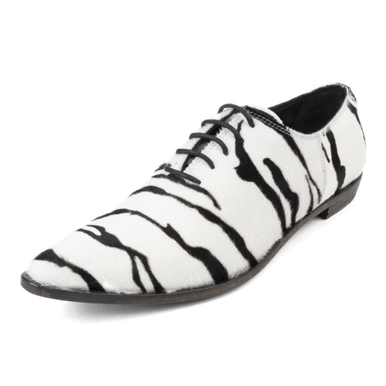 Haider Ackermann Zebra Derby Lace Up 