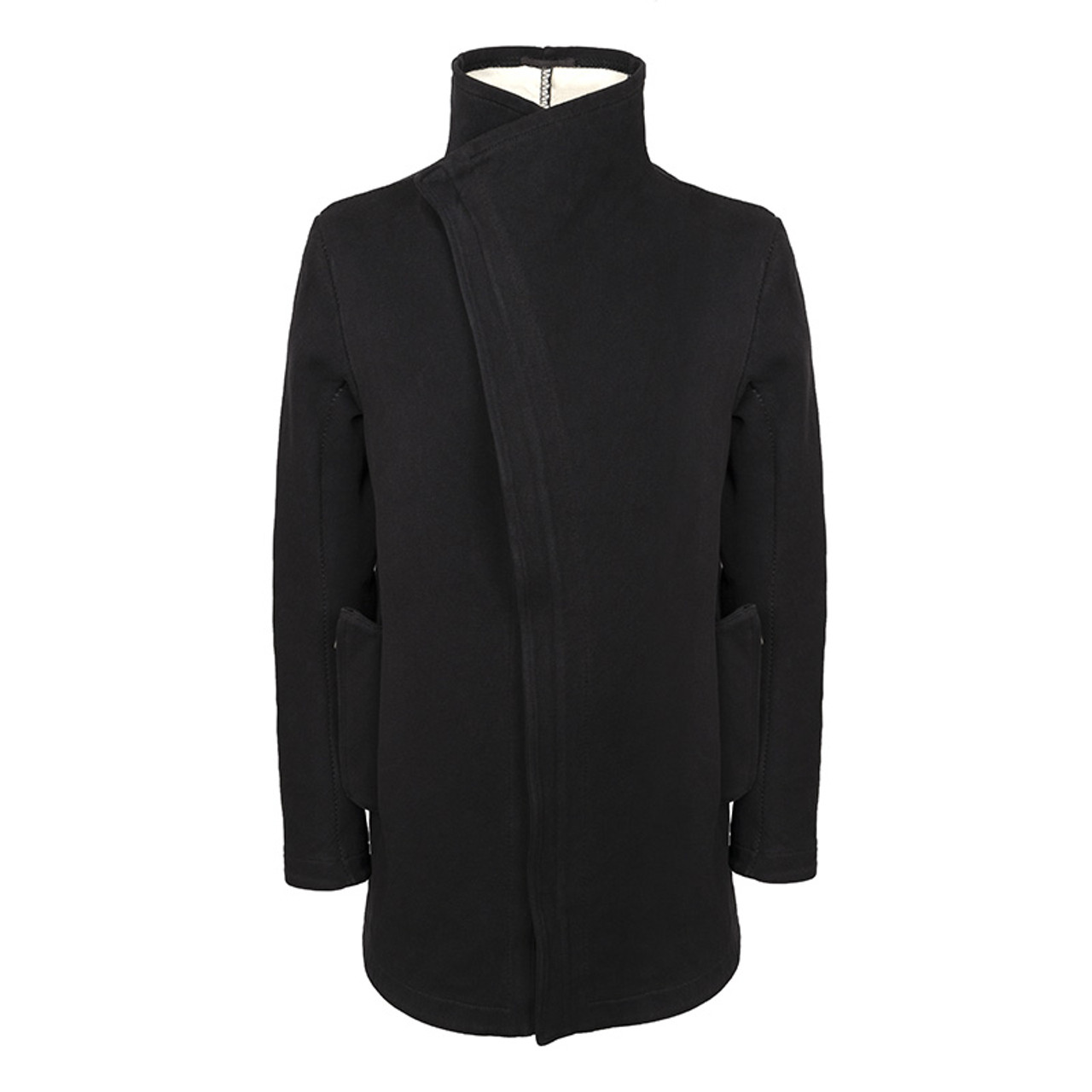 CCP Unlined Overlock Coat | Alan Bilzerian