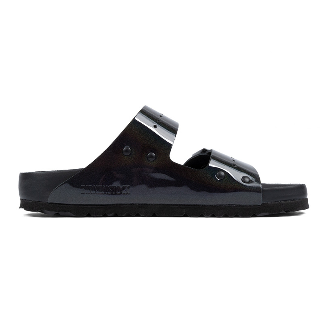 新品未使用 RICK OWENS BIRKENSTOCK ARIZONA 43 Rick Owens x Birkenstock Arizona Cow Fur Sandals Black Size