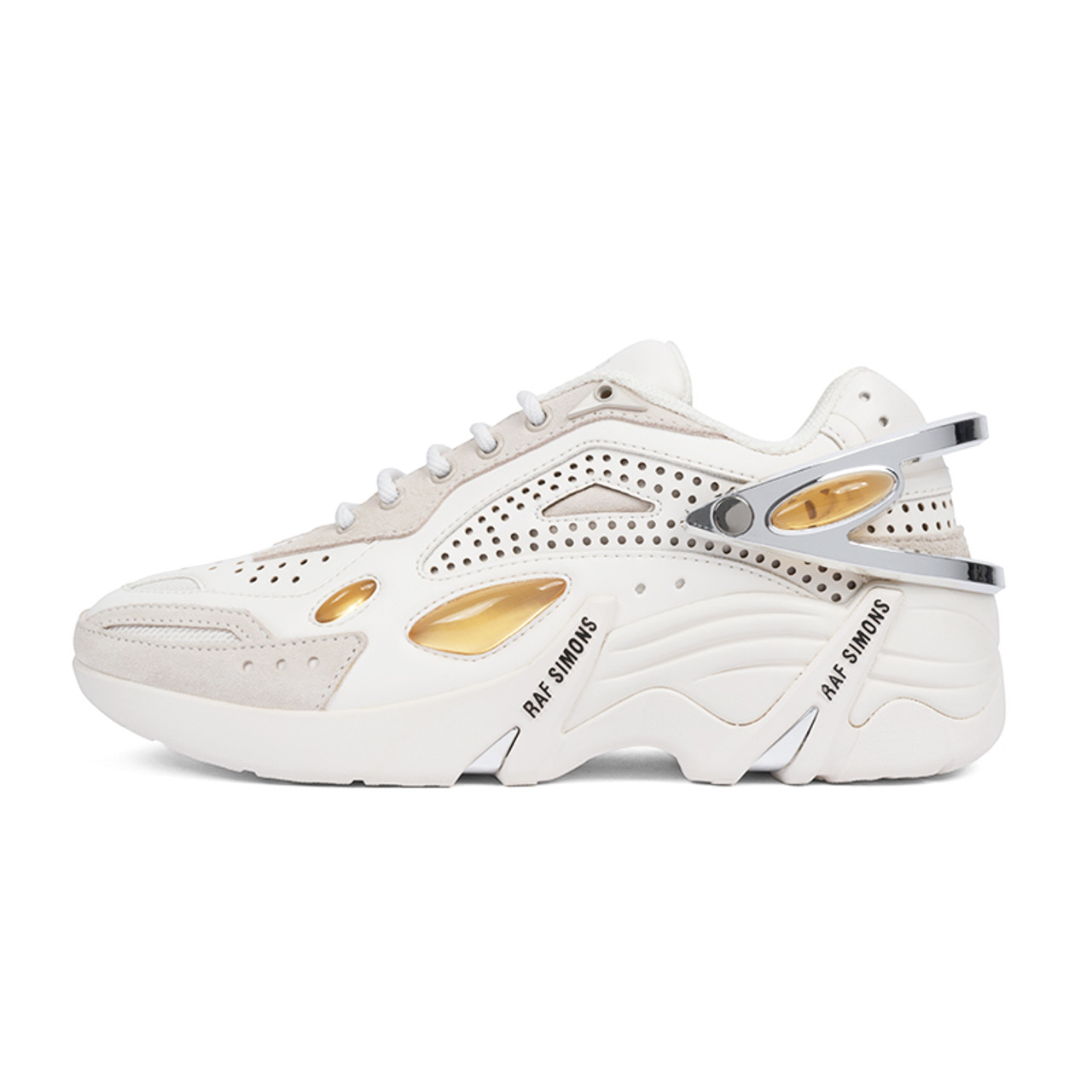 【RAF SIMONS】Cylon-21 スニーカー アイボリー Raf Simons Cylon-21 White Alyssum Sneaker | Alan Bilzerian