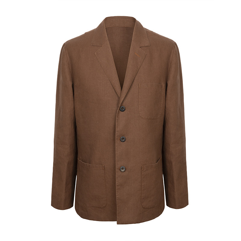 AB Washed Linen Sport Jacket | Alan Bilzerian