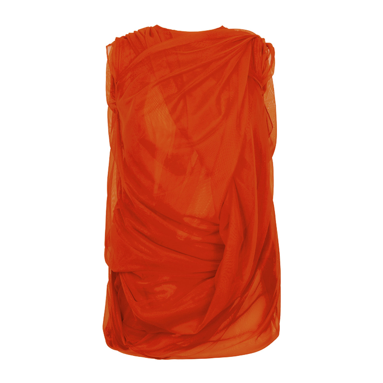Junya Watanabe Draped Tulle Sleeveless Top | Alan Bilzerian