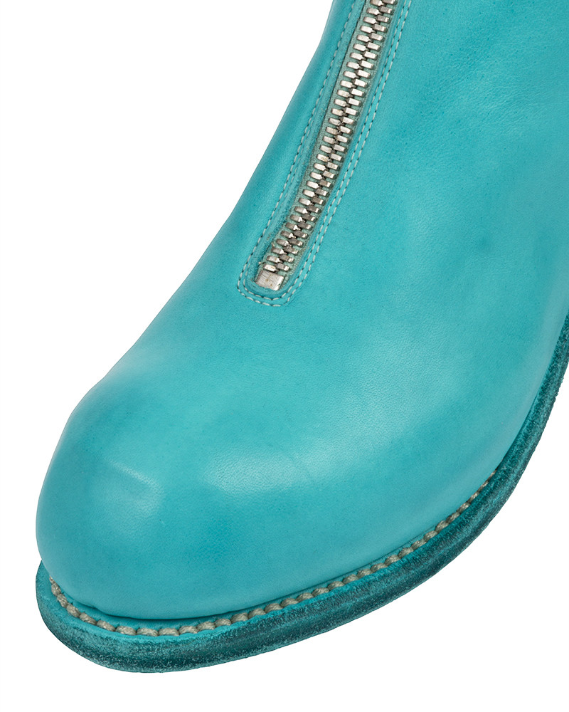 Guidi Turquoise Front Zip Boot Alan Bilzerian