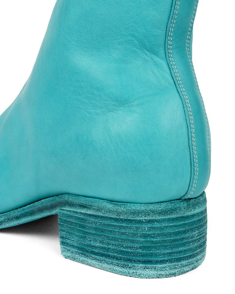 Guidi Turquoise Front Zip Boot Alan Bilzerian