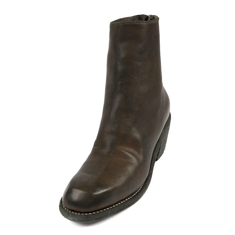 Guidi Green Back Zip Boot | Alan Bilzerian