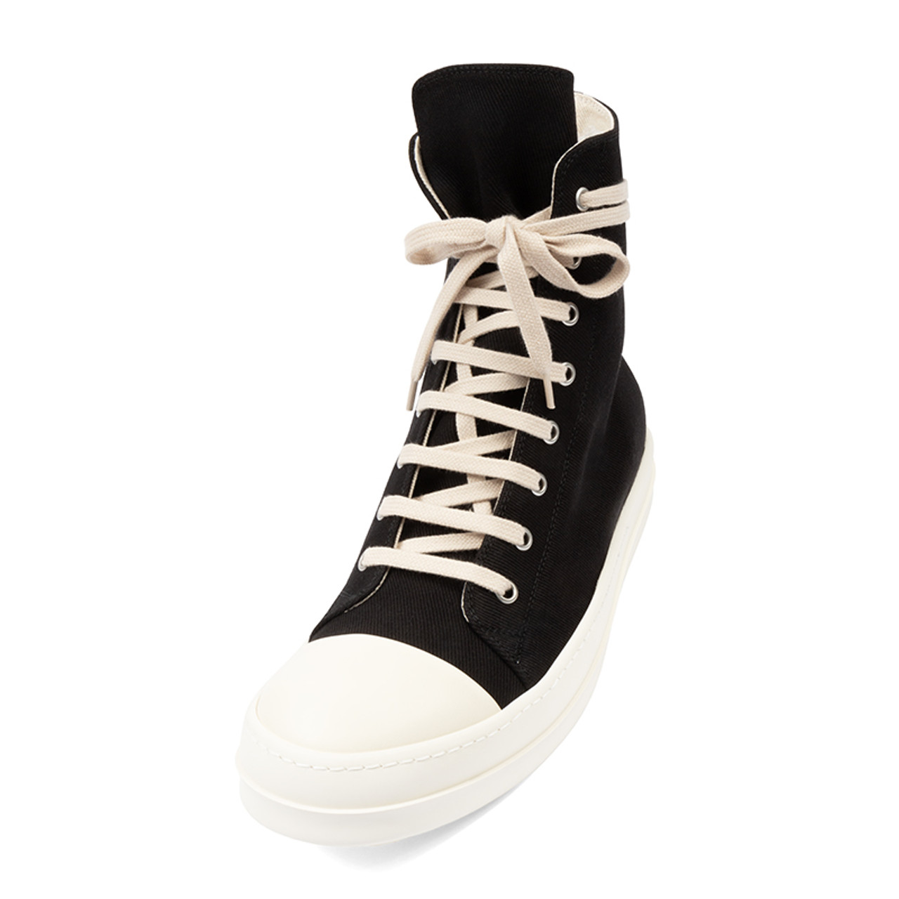 Eyelet High Top Sneaker