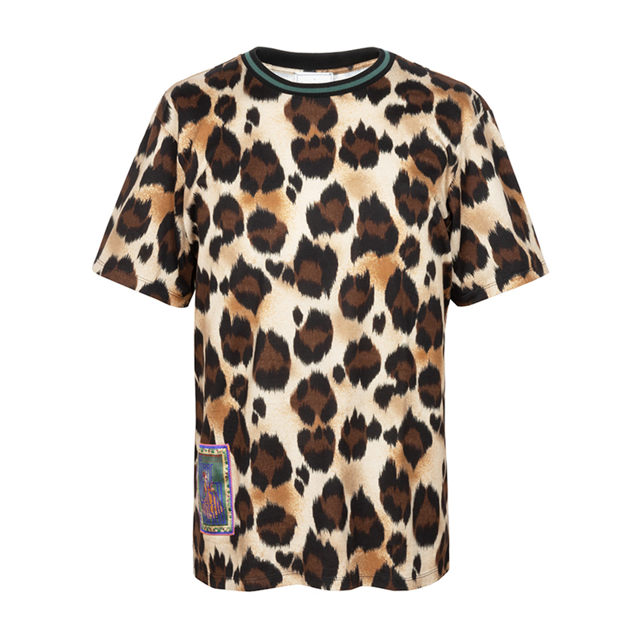 Pierre-Louis Mascia Leopard Print T-Shirt | Alan Bilzerian