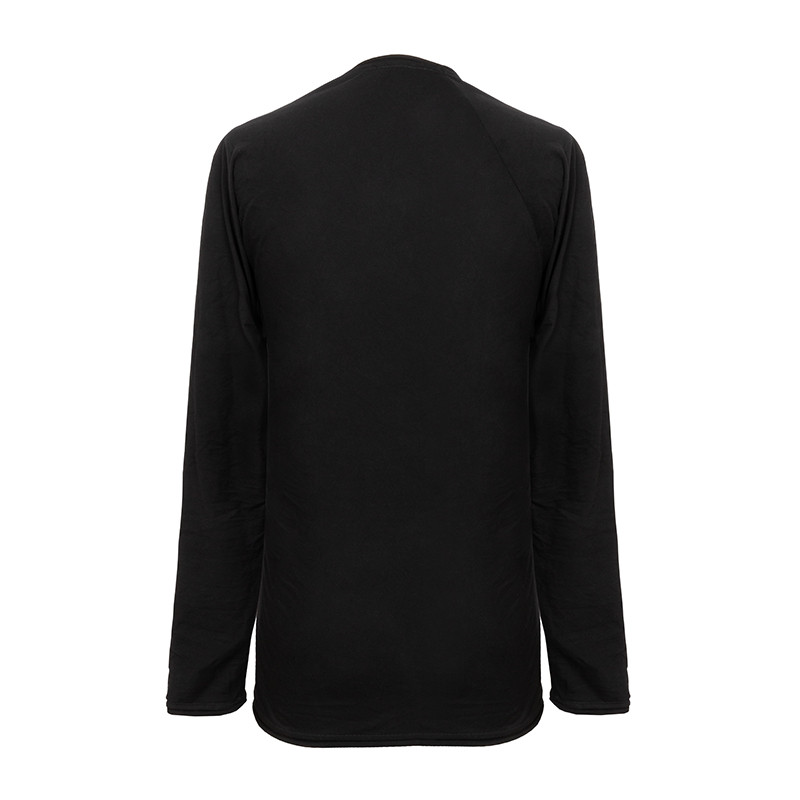 Layer-0 Raw Edge Jersey Long Sleeve Shirt | Alan Bilzerian