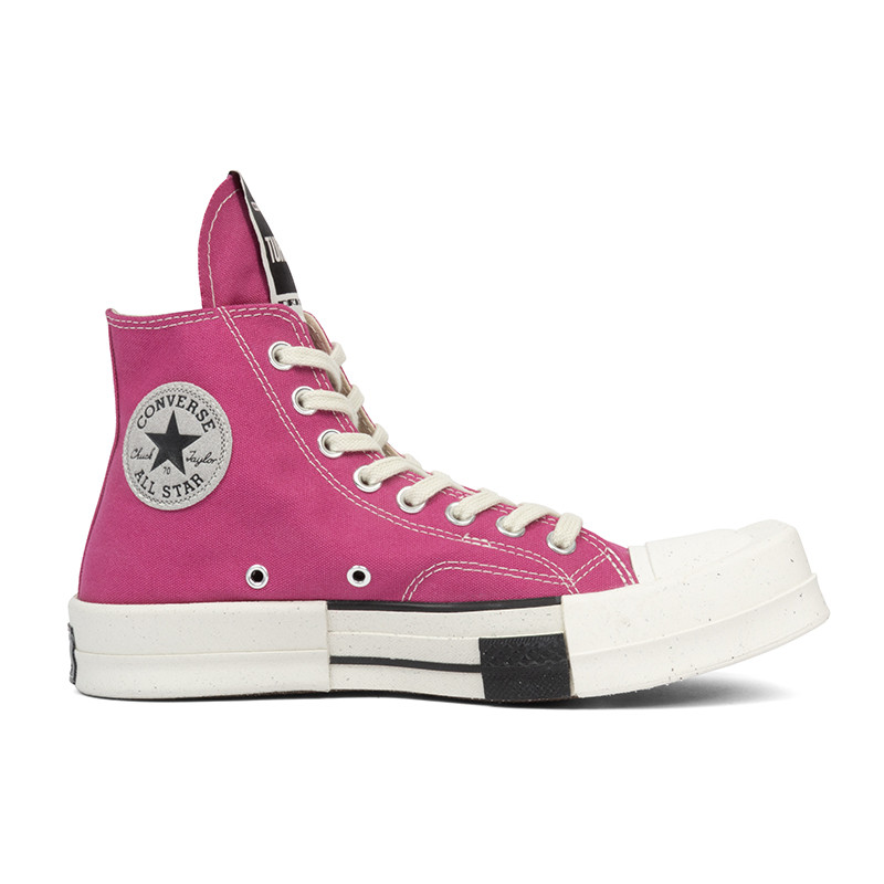 Converse x Rick Owens TURBODRK Hot Pink Sneakers | Alan Bilzerian
