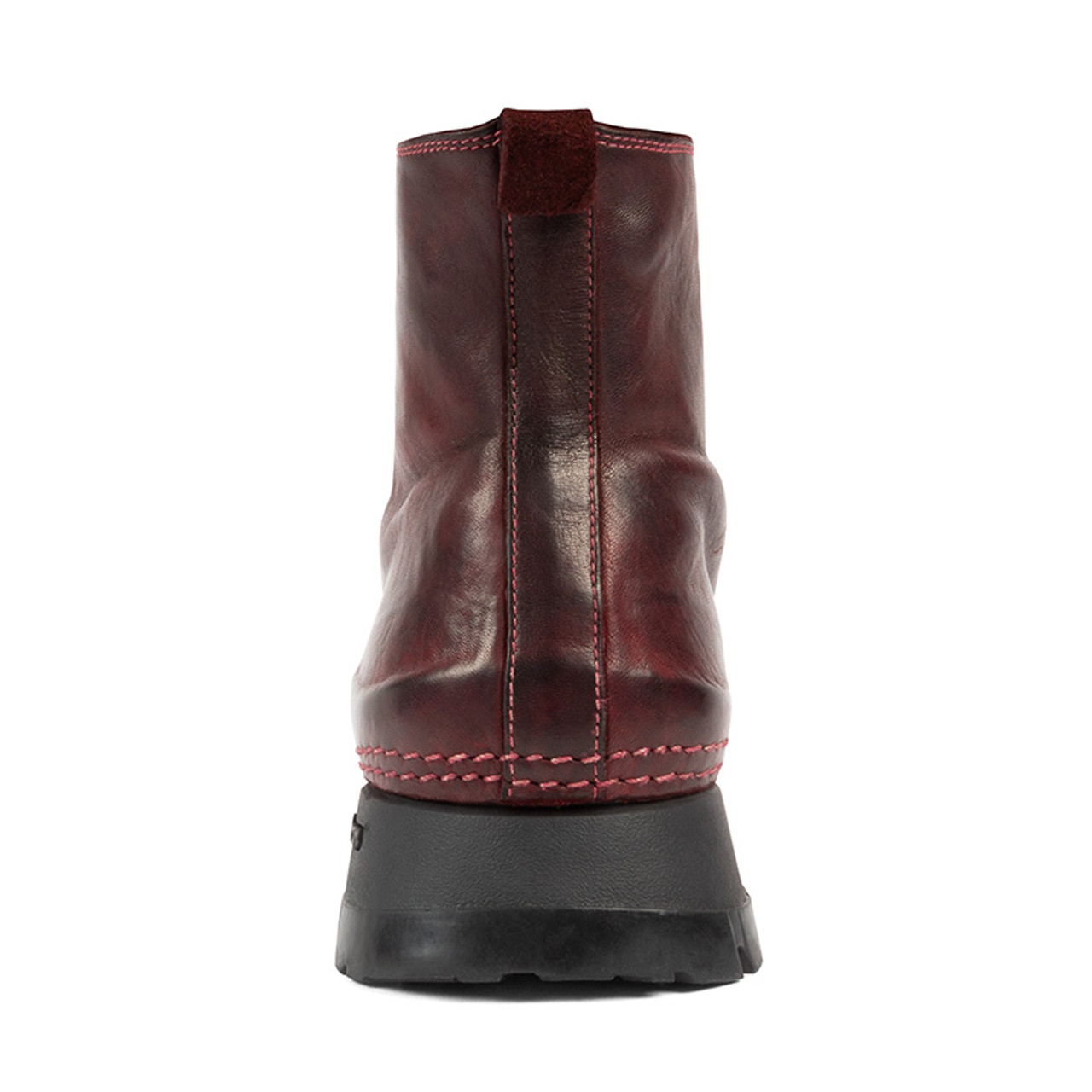 ショートブーツ・ブーティ GUIDI SOFT GRAINY LEATHER ANKLE BOOTS Guidi Lug Sole Front Zip Ankle Boot | Alan Bilzerian
