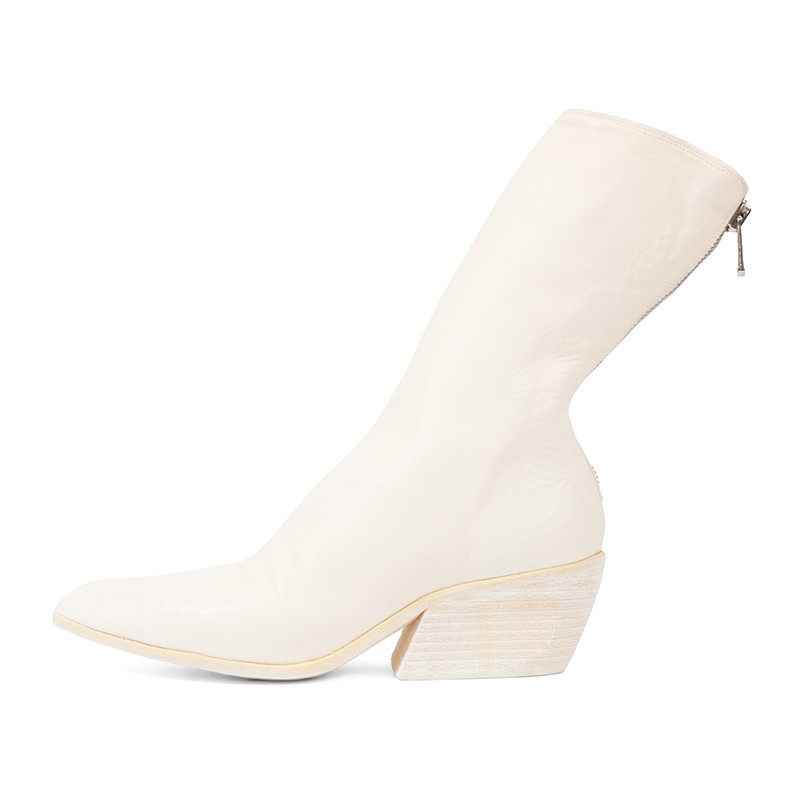 Guidi Pointed Toe Back Zip Boot | Alan Bilzerian